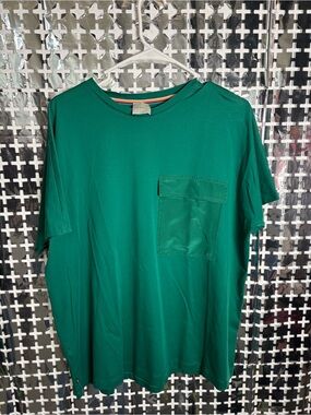 Paul Smith Emerald Green Short-Sleeve Pocket Tee